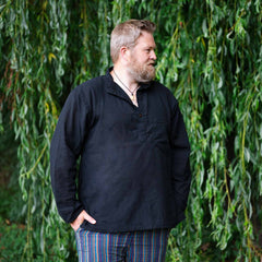 Oversize Plain Grandad Shirt