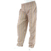 Stripy Cotton Trousers-Siesta Crafts
