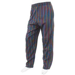 Stripy Cotton Trousers-Siesta Crafts