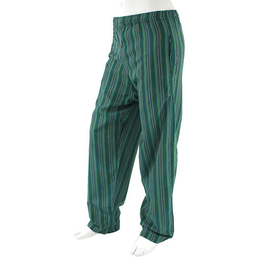 Stripy Cotton Trousers-Siesta Crafts