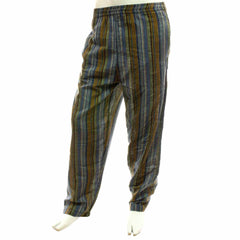 Stripy Cotton Trousers-Siesta Crafts