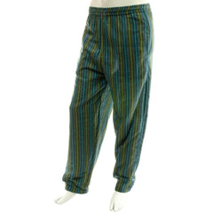 Stripy Cotton Trousers-Siesta Crafts