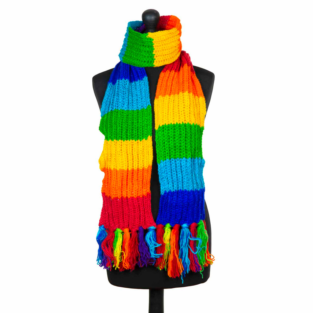 Rainbow Scarf-Siesta Crafts
