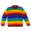 Rainbow Stripy Jumper-Siesta Crafts