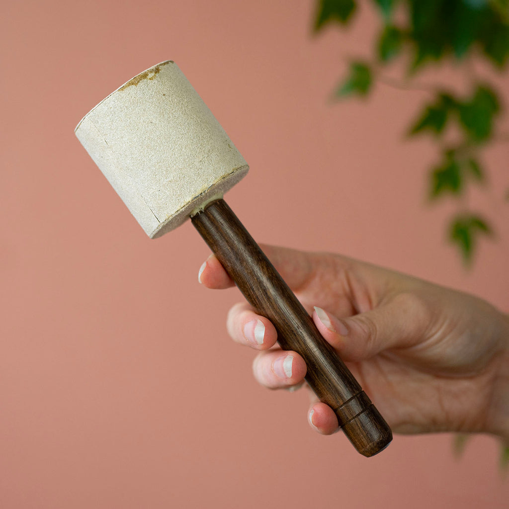 Suede Singing Bowl Striker
