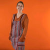 Thai Weave Dungaree Dress-Siesta Crafts