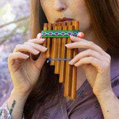Small Zampona - Double Row Pan Pipes-Siesta Crafts