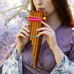 Medium Zampona - Double Row Pan Pipes-Siesta Crafts