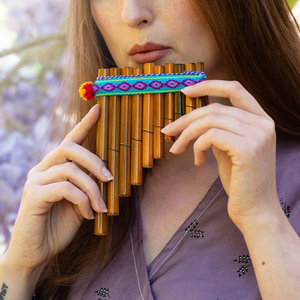 Small Antara - Single Row Pan Pipes-Siesta Crafts