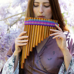 Medium Antara - Single Row Pan Pipes-Siesta Crafts