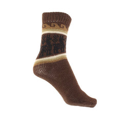 Winter Llama Socks-Siesta Crafts