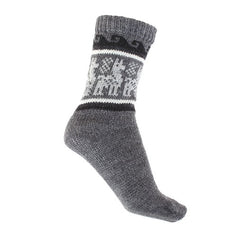 Winter Llama Socks-Siesta Crafts