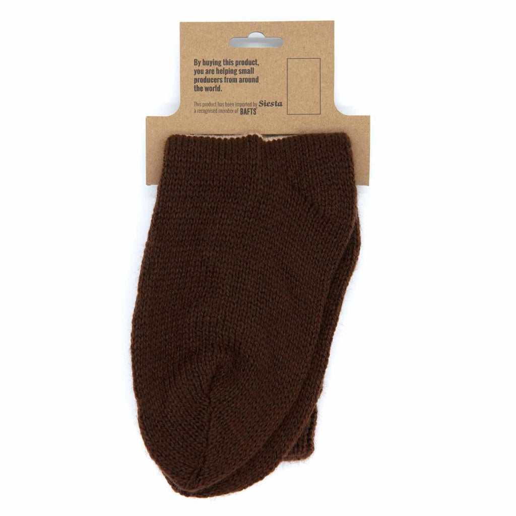 Winter Llama Socks-Siesta Crafts