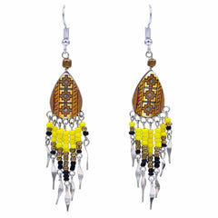 Incan Pattern Earrings-Siesta Crafts