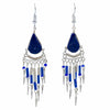 Beaded Drop Earrings-Siesta Crafts