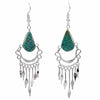 Metal Drop Earrings-Siesta Crafts