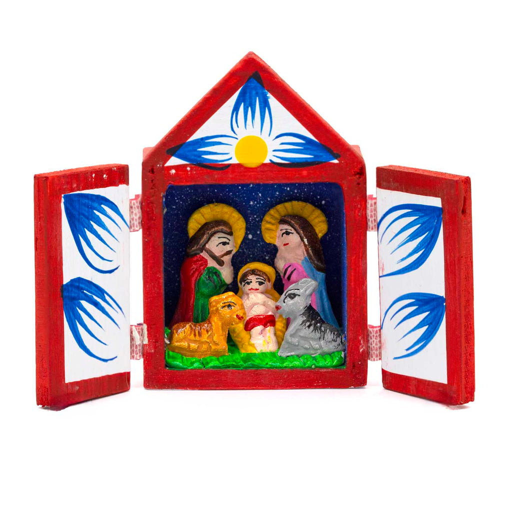 Nativity Mini Retablo-Siesta Crafts