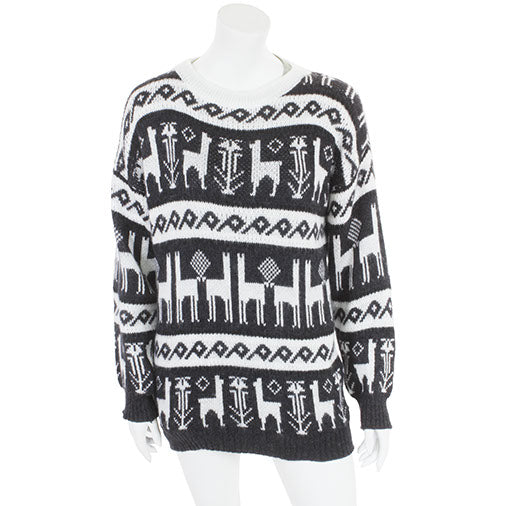 Flock of Llamas Jumper-Siesta Crafts