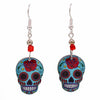 Small Skull Earrings-Siesta Crafts