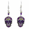 Small Skull Earrings-Siesta Crafts