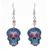 Small Skull Earrings-Siesta Crafts