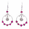 Spiral Stone Earrings-Siesta Crafts