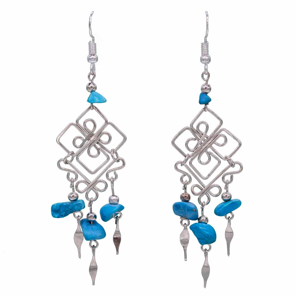 Geometric Earrings-Siesta Crafts