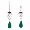 Oval Curves Earrings-Siesta Crafts