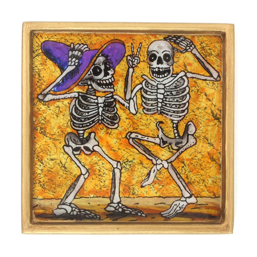 Dancing Friends Folk Art Frame-Siesta Crafts