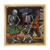 Harpist in Party Folk Art Frame-Siesta Crafts