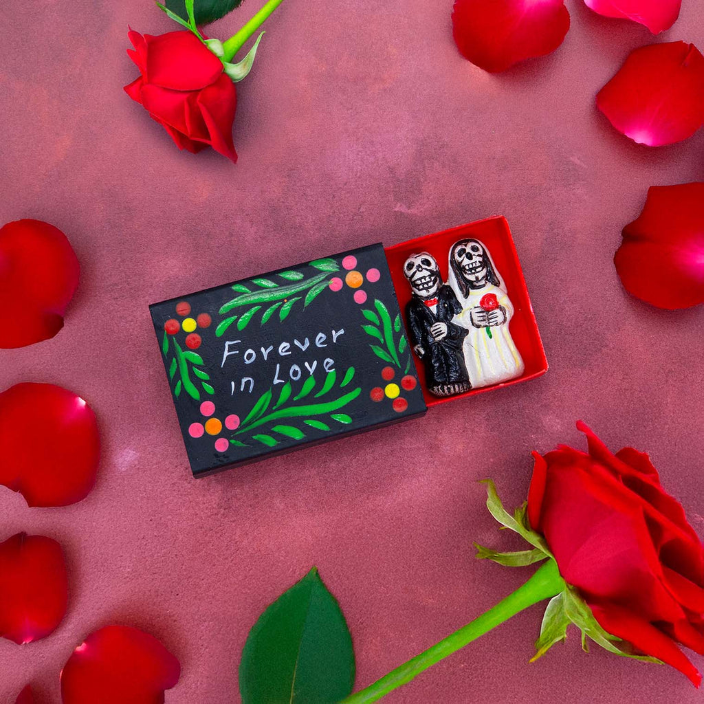 Forever in Love Matchbox - Bride and Groom-Siesta Crafts