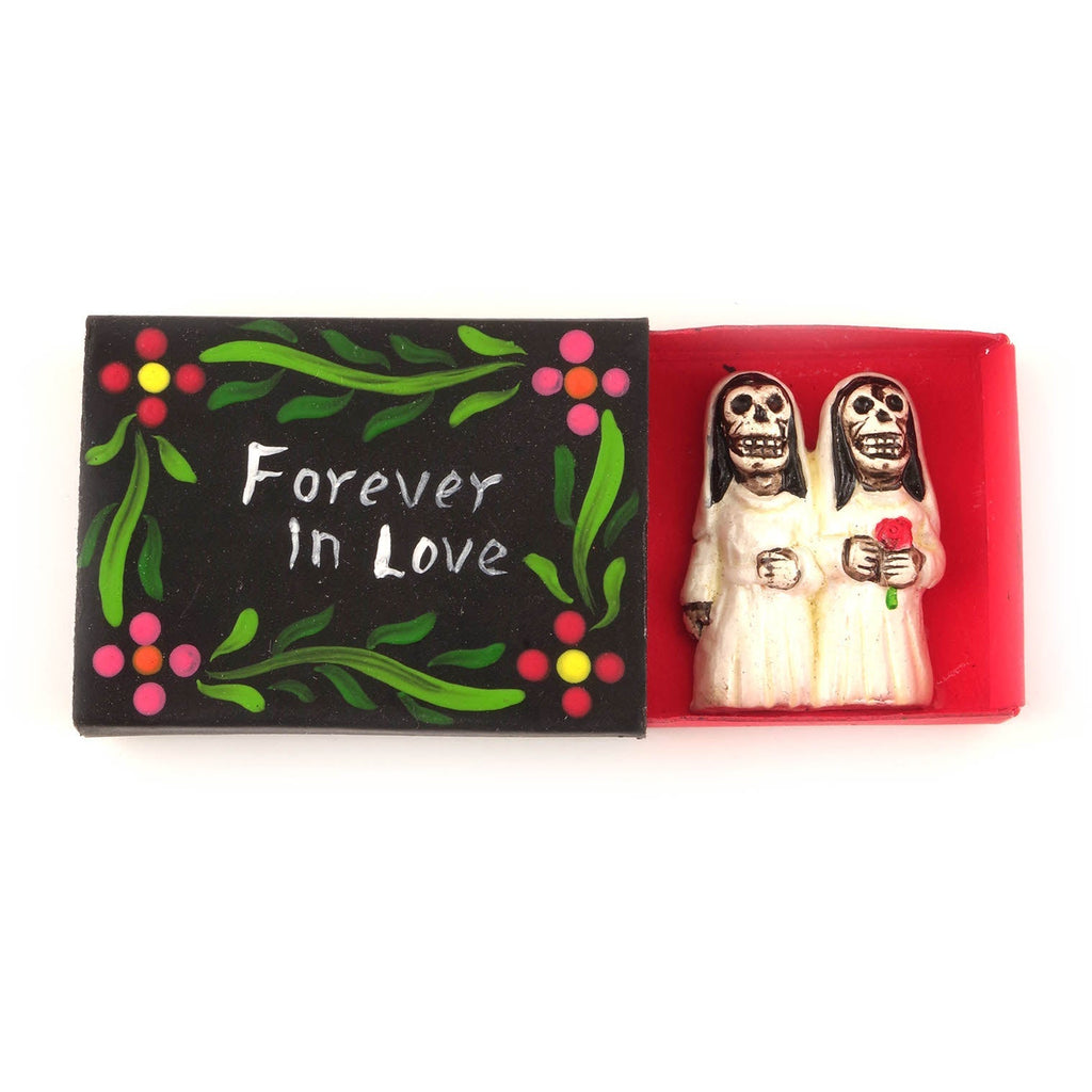 Forever in Love Matchbox - Two Brides-Siesta Crafts