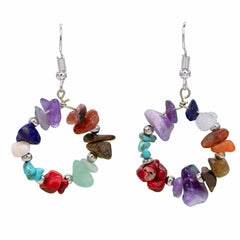 Ring of Stones Earrings-Siesta Crafts