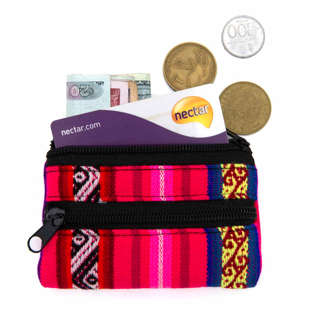 Double Zip Peruvian Purse-Siesta Crafts