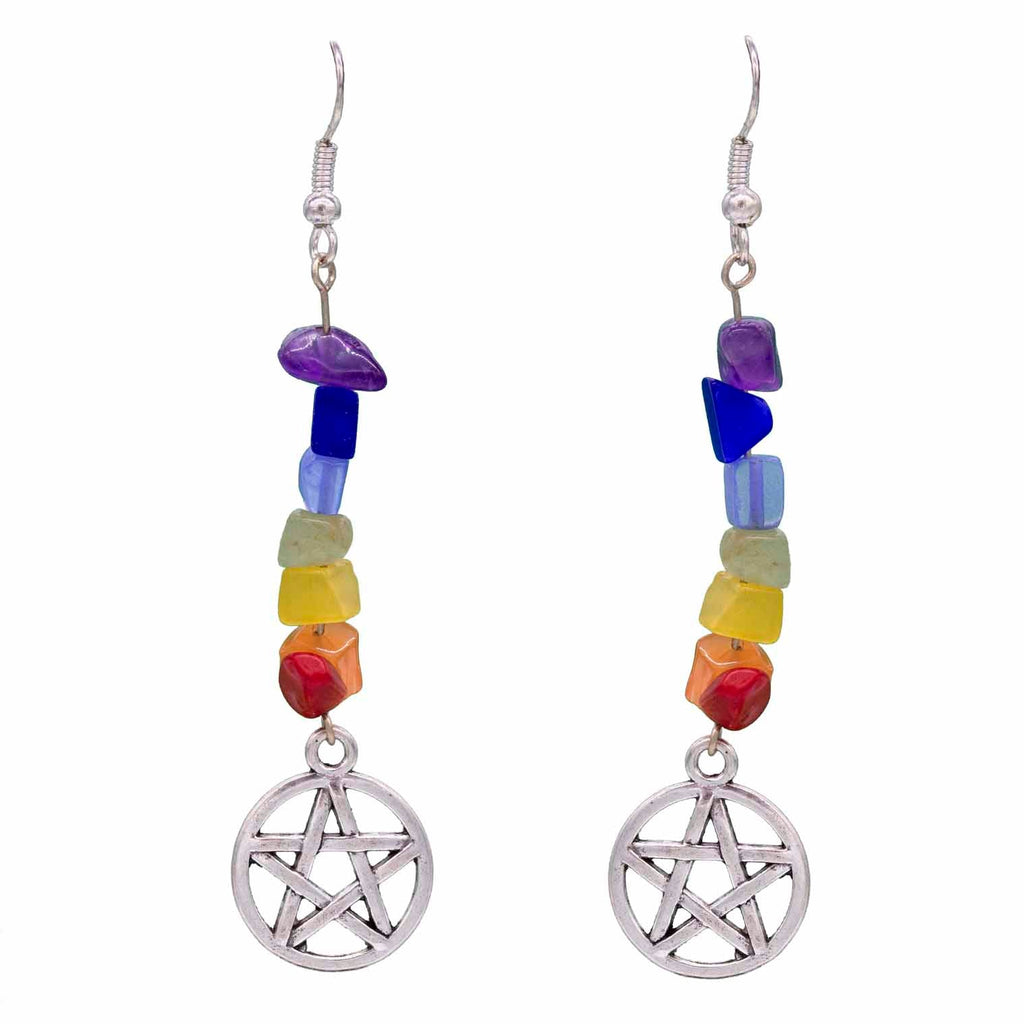 Pentacle Earrings-Siesta Crafts