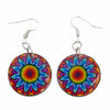 Disc Earrings-Siesta Crafts