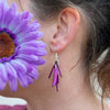 Tagua Cluster Earrings-Siesta Crafts