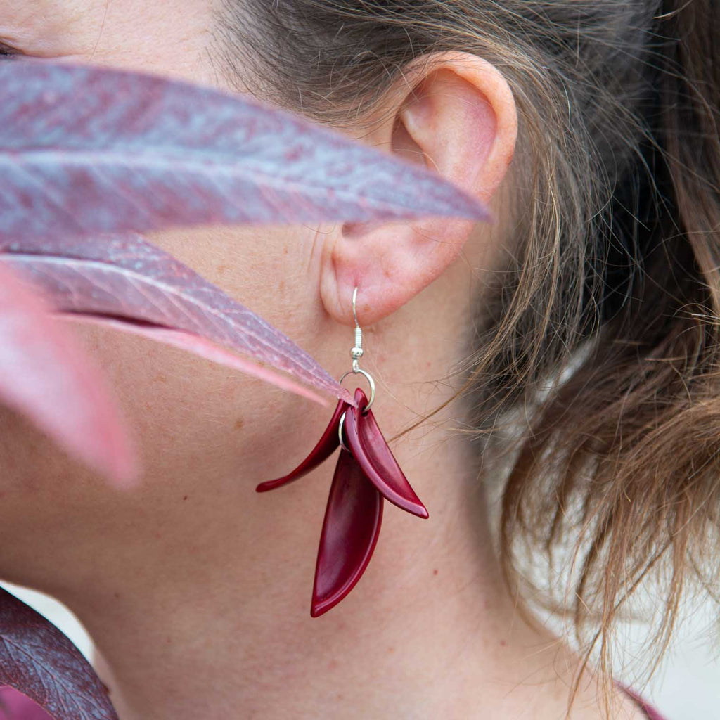 Palmito Earrings-Siesta Crafts