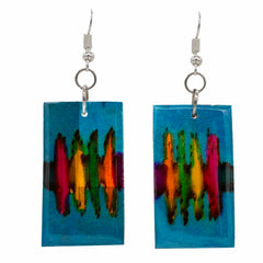Art Block Earrings-Siesta Crafts