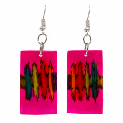Art Block Earrings-Siesta Crafts