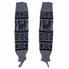 Winter Llama Legwarmers-Siesta Crafts