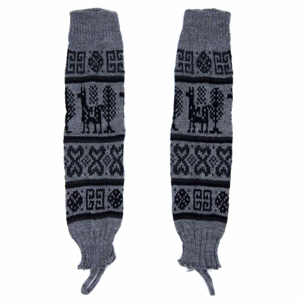 Winter Llama Legwarmers-Siesta Crafts