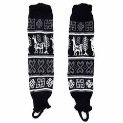 Winter Llama Legwarmers-Siesta Crafts