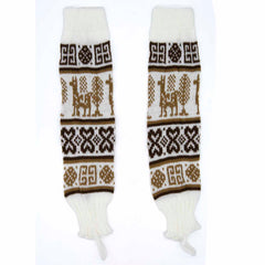 Winter Llama Legwarmers-Siesta Crafts