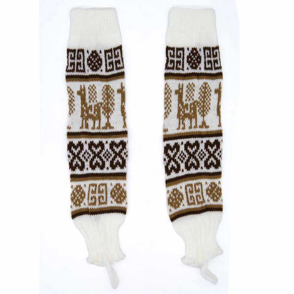 Winter Llama Legwarmers-Siesta Crafts
