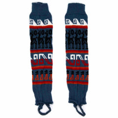 Autumnal Llama Legwarmers-Siesta Crafts