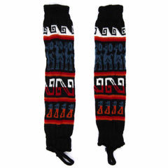 Autumnal Llama Legwarmers-Siesta Crafts