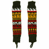 Autumnal Llama Legwarmers-Siesta Crafts