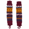 Autumnal Llama Legwarmers-Siesta Crafts