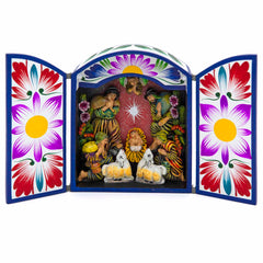 Medium Nativity Retablo-Siesta Crafts